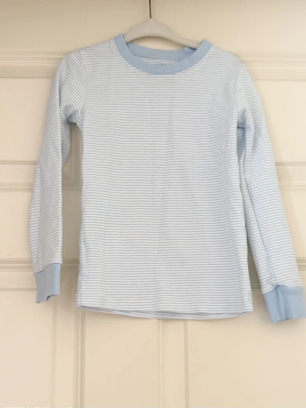 ❤️ Classic Stripe Pajama Set in Light Blue